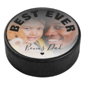 Best Ever Bonus Vater Foto Hockey Puck (3/4)
