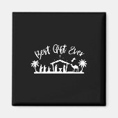 Best Ever Christmas Cool Jesus Nativity Scene Chri Magnet (Vorne)