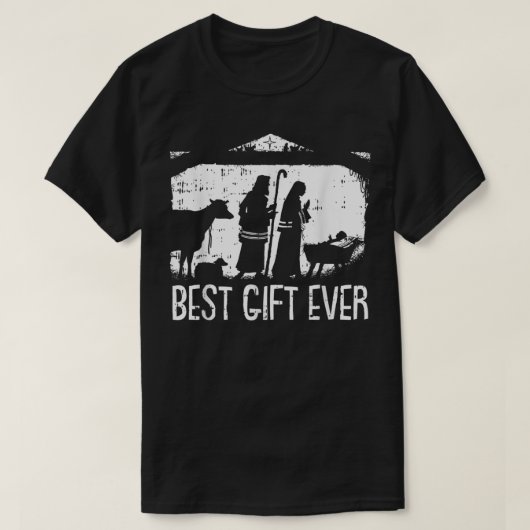 Best Ever Christmas Cool Jesus Nativity Scene Chri T-Shirt (Design vorne)