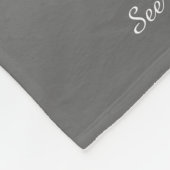 Best Ever Cousin Definition Silver Glitzer Fleecedecke (Ecke)