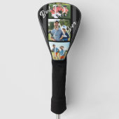 Best Ever Dad Photo Retro Golf Headcover (Vorderseite)