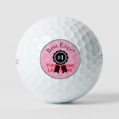 Best Ever Pink Titleist Golf Balls HAMbWG Golfball (Vorderseite)