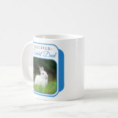 Best Ever Rabbit Vater Zwei Foto Keepake Kaffee Ta Kaffeetasse (Vorderseite Links)