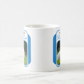Best Ever Rabbit Vater Zwei Foto Keepake Kaffee Ta Kaffeetasse (Mittel)
