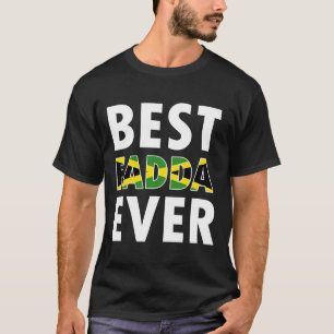 Best Fadda Ever Funny jamaikanischer Vater Fathers T-Shirt
