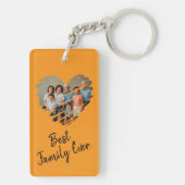 Best Family je Custom Foto Schlüsselanhänger (Rückseite)