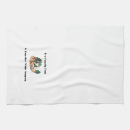 Best Family Time is Together while Camping on a la Geschirrtuch