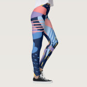 BEST FARBBIGER PATTER LEGGINGS (Rechts)