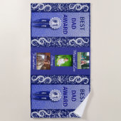 Best Father Beach Handtuch (Vorderseite)