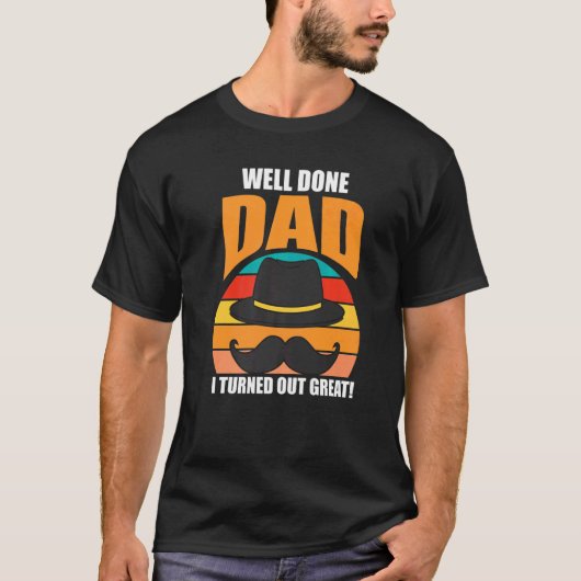 Best Father Daddy Vater T-Shirt (Vorderseite)