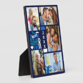 Best Father ever | Collage 5photos children's Fotoplatte (Seite)