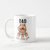 Best Father Ever Mug – Personalized Father’s Day Kaffeetasse (Links)