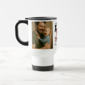 Best Father Ever Personalized Photo Collage Reisebecher (Links)