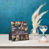 Best Father Ever Photo Collage and Custom Text Fotoplatte (InSitu)