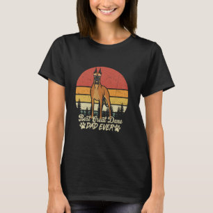 Best Fawn Great Dane Vater jemals Vintagen Hunde V T-Shirt