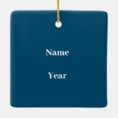 Best Female School Bus Driver Ornament (Rückseite)