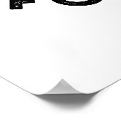 Best Ferns Forever Funny BESTE FREUNDIN Puff Poster (Ecke)