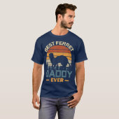 Best Ferret Dad Ever T-Shirt (Vorne ganz)