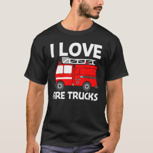 Best Fire Lkw für Männer Feuerwehrkampfattacken fü T-Shirt