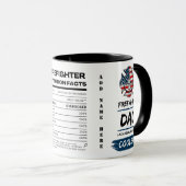 BEST FIREFIGHTER GIFTS FÜR VATER RTIREMENT GEBURTS TASSE (VorderseiteRechts)