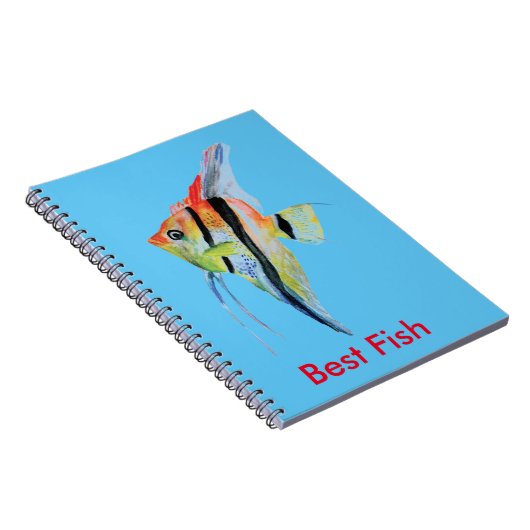 Best Fish Foto Notebook Notizblock (Rechte Seite)