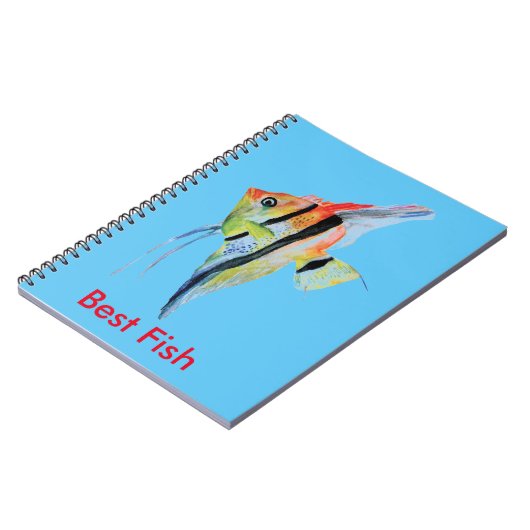 Best Fish Foto Notebook Notizblock (Linke Seite)