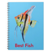 Best Fish Foto Notebook Notizblock (Vorderseite)