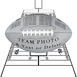 Best Football Coach Geschenke, Team FOTO und NAMES