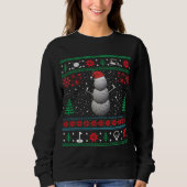 Best For Golf Lover Golf Ugly Christmas Sweaters Sweatshirt (Vorderseite)