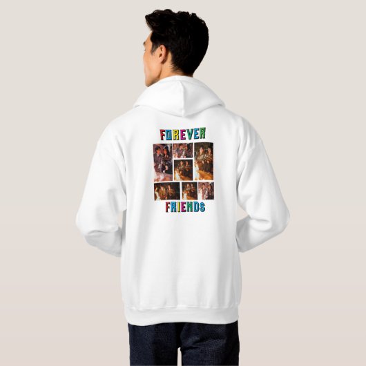 Best Forever beste Freundin FreundschaftHood Hoodie (Schwarz voll)