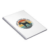 Best Fox Terrier Dad Ever Vintage Dog Shirt_1 Notizblock (Rechte Seite)