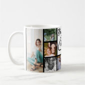 Best Friend 4-mal benutzerdefinierte Foto Collage  Kaffeetasse (Links)