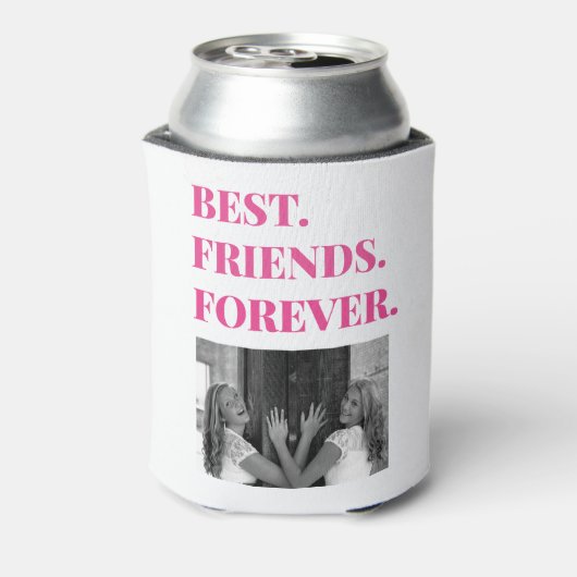 Best Friend BESTE FREUNDIN Besties Foto Dosenkühler (Kanne Rückseite)
