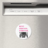 Best Friend BESTE FREUNDIN Besties Foto Magnet (In Situ (Geschirrspüler))