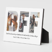 Best Friend BESTE FREUNDIN Foto Collage Besties Ei Fotoplatte (Seite)