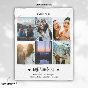 Best Friend BESTE FREUNDIN Foto Fleecedecke