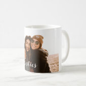 Best Friend Besties Custom Foto Kaffeetasse (VorderseiteRechts)