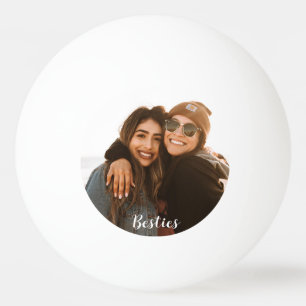 Best Friend Besties Custom Foto Tischtennisball