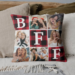 Best Friend BFF Photo Collage Friendship Gift  Kissen