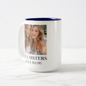 Best Friend BFF Soul Sisters Mug Zweifarbige Tasse (Vorderseite Links)