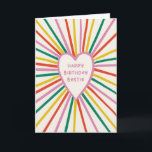 Best Friend Birthday Card Karte<br><div class="desc">Best Friend Birthday Card</div>