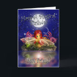 Best Friend Birthday Card - Niedliche kleine Fee - Karte<br><div class="desc">Best Friend Geburtstagskarte - Niedliche Kleine Fee - Wasserwelt</div>