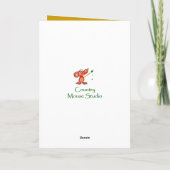 Best Friend Birthday Poem Chickadee & Sunflowers C Karte (Rückseite)