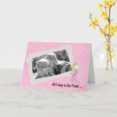 Best Friend Birthday Spaß Karte (Gelbe Blume)