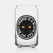Best Friend Black Cat Dosenglas (Vorderseite)