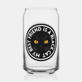 Best Friend Black Cat Dosenglas (Rückseite)