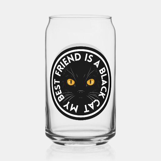 Best Friend Black Cat Dosenglas (Rückseite)