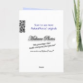 Best Friend Blue Hydrangea 2480— oder zu irgendein Karte (Rückseite)