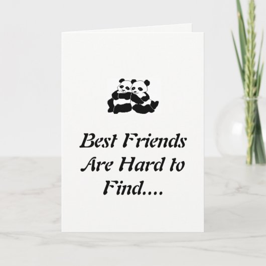 Best Friend Card Karte (Vorderseite)