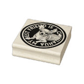 Best Friend Chihuahua Gummistempel (Stempel)